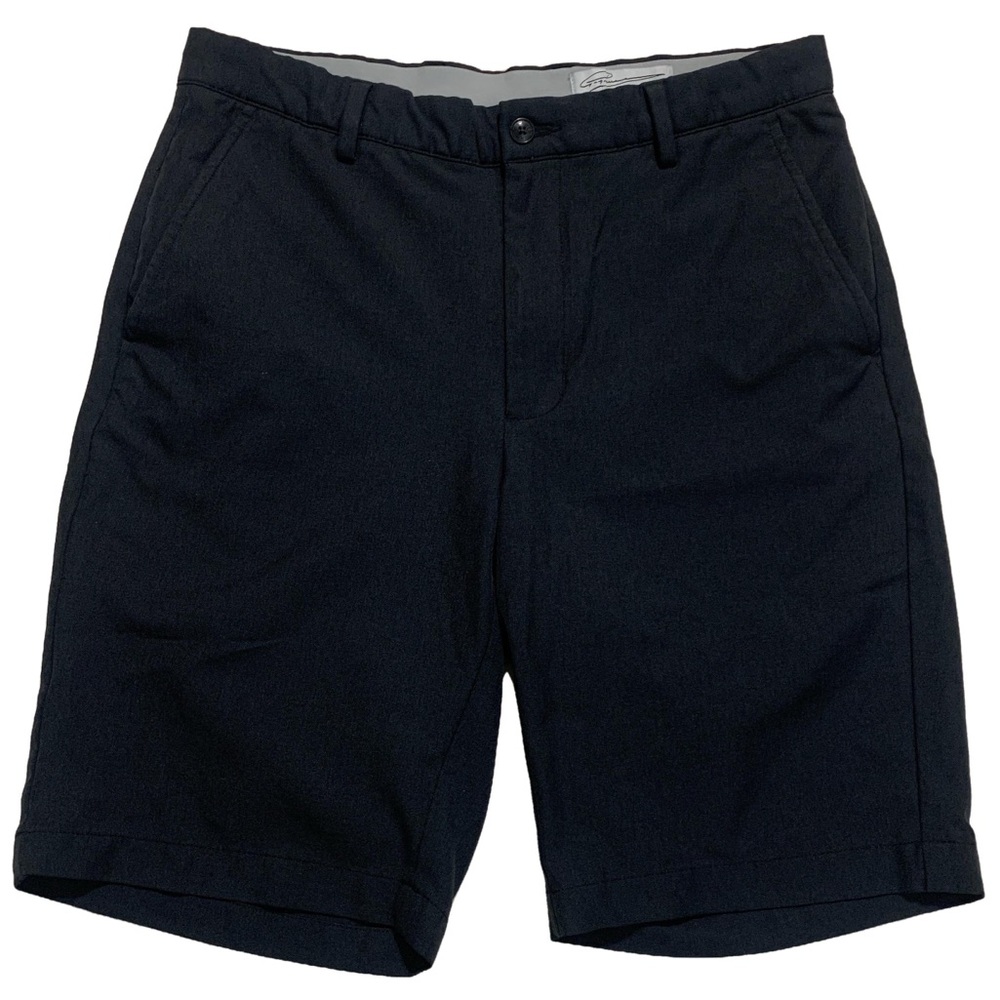 Greg Norman Dark Gray Mid Rise Four Way Stretch Casual Summer Men's Golf Shorts